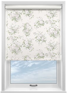 Shabby Chic by Rachel Ashwell Rose Chintz (Blackout), Natural - Roller Blind